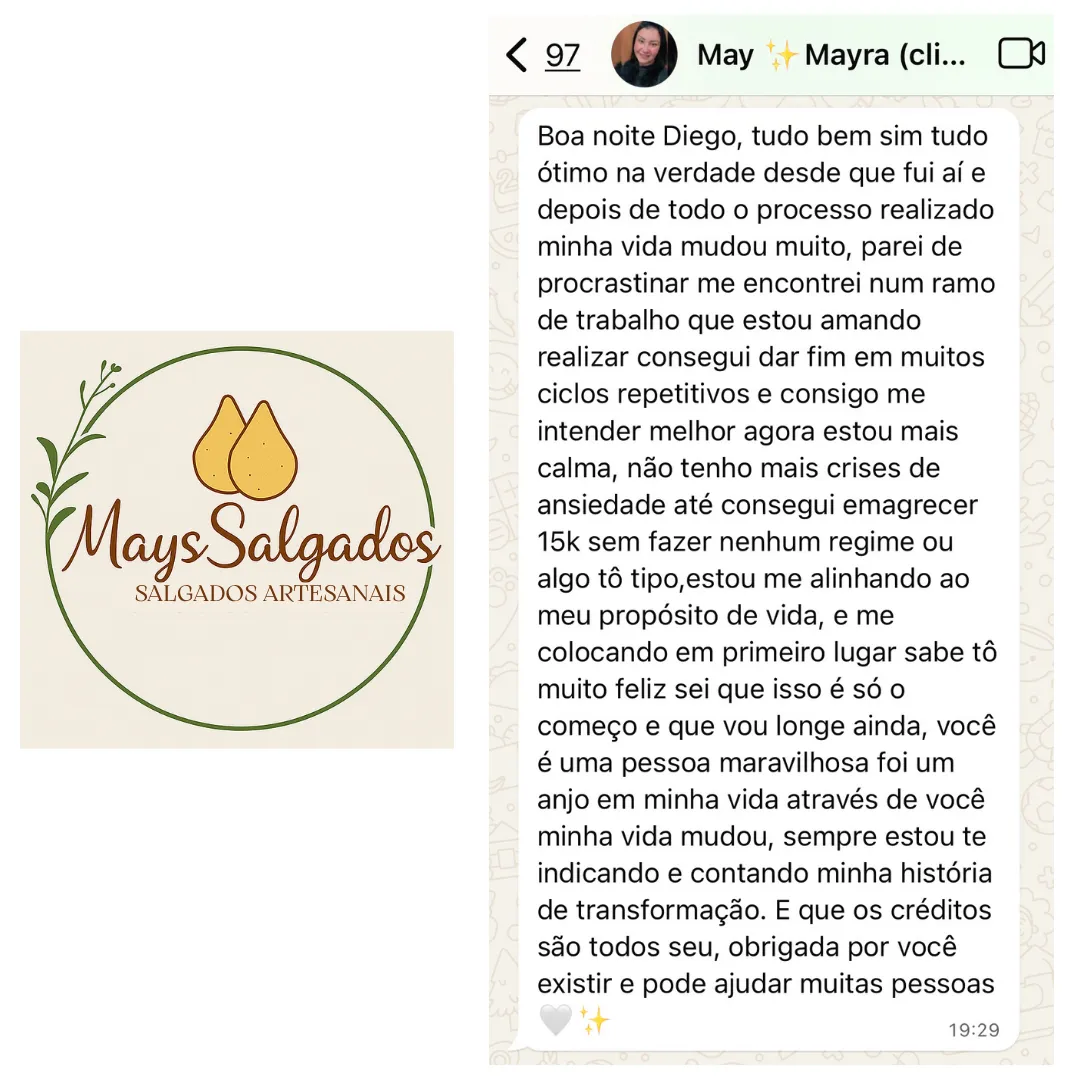 depoimento de paciente